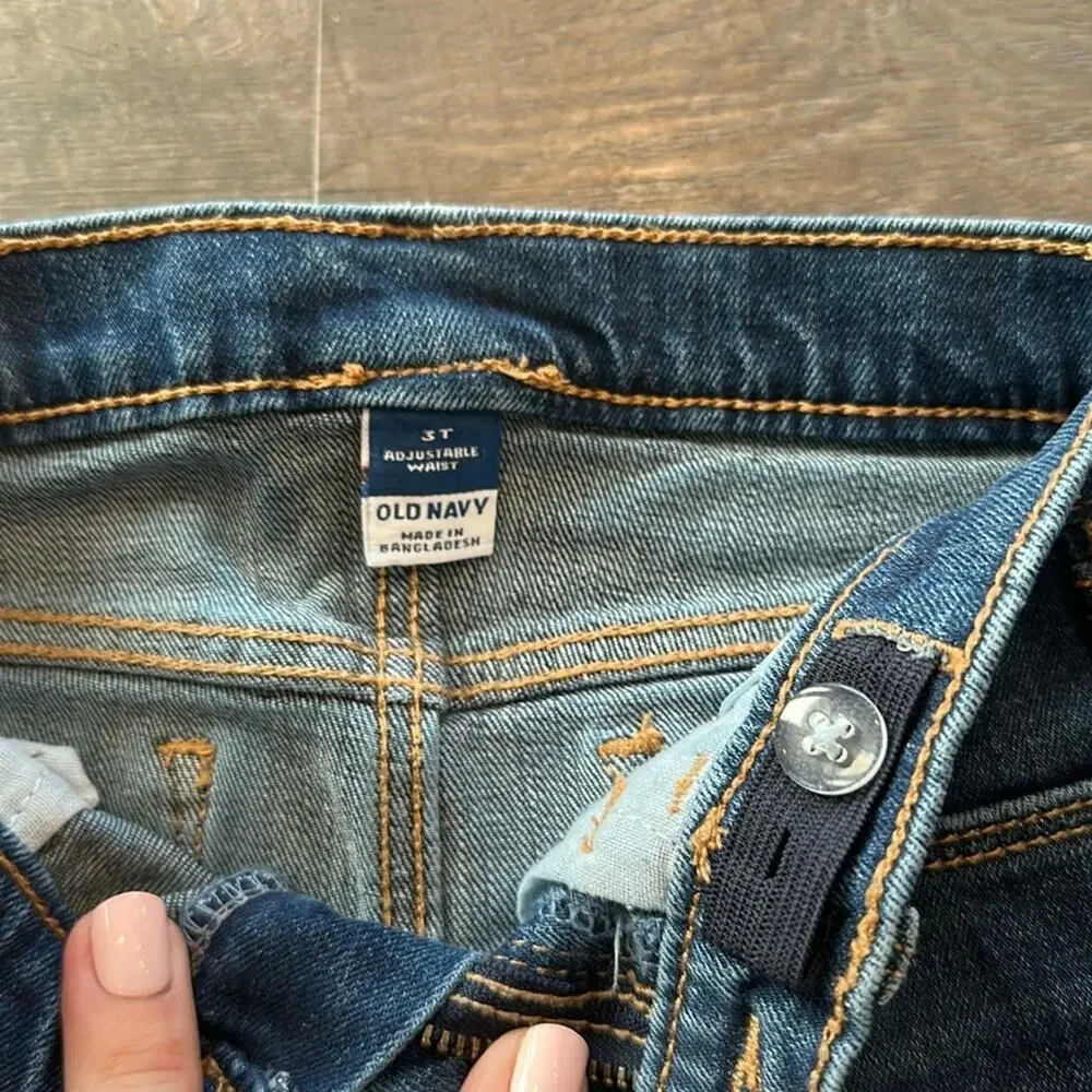 Old Navy 3T Cuffed‎ Denim Jean Shorts